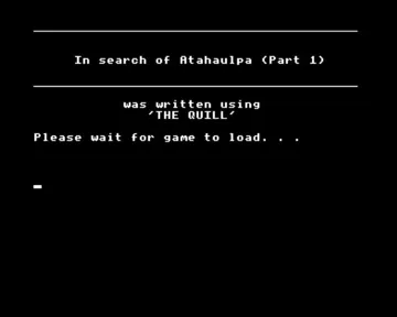 In Search of Atahaulpa (19xx)(Lee, A.)[h TSTH] screen shot game playing